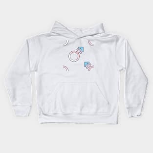 Transgender Sign Kids Hoodie